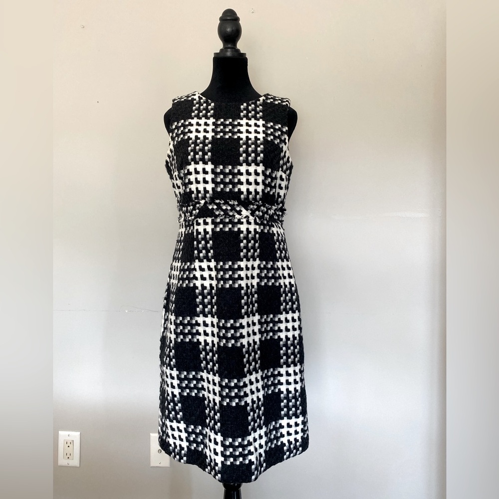 Merona Black and White Sleeveless Dress